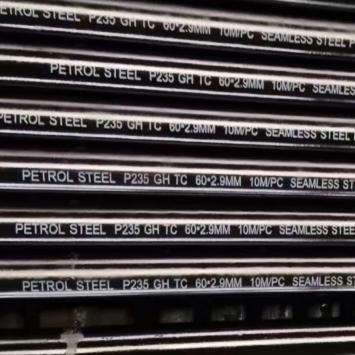 EN10216-2 P235GH seamless steel pipe is specially for high-temperature use