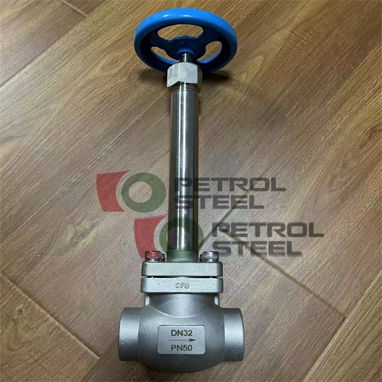 -196 Celsius degree Cryogenic Globe Valves