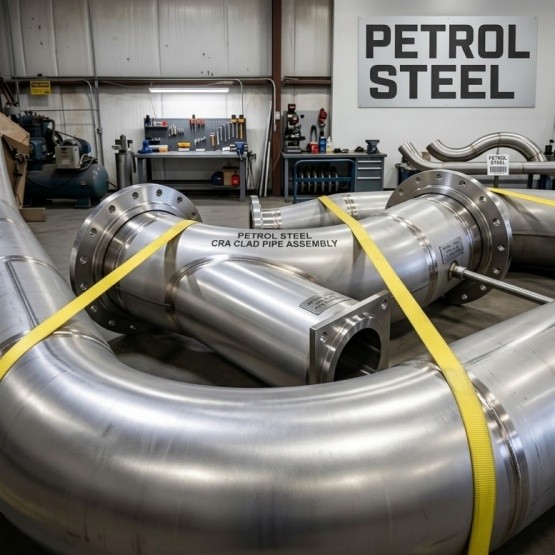 CRA Clad Pipe Spools & Assemblies Supplier for Oil & Gas EPC Projects | PETROL STEEL