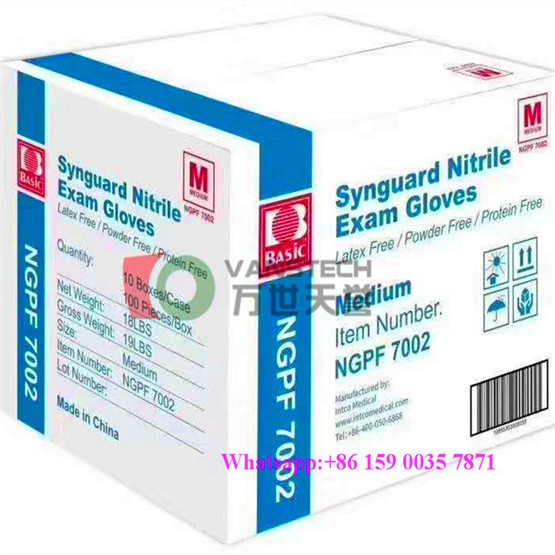 Synguard Nitrile Exam Gloves